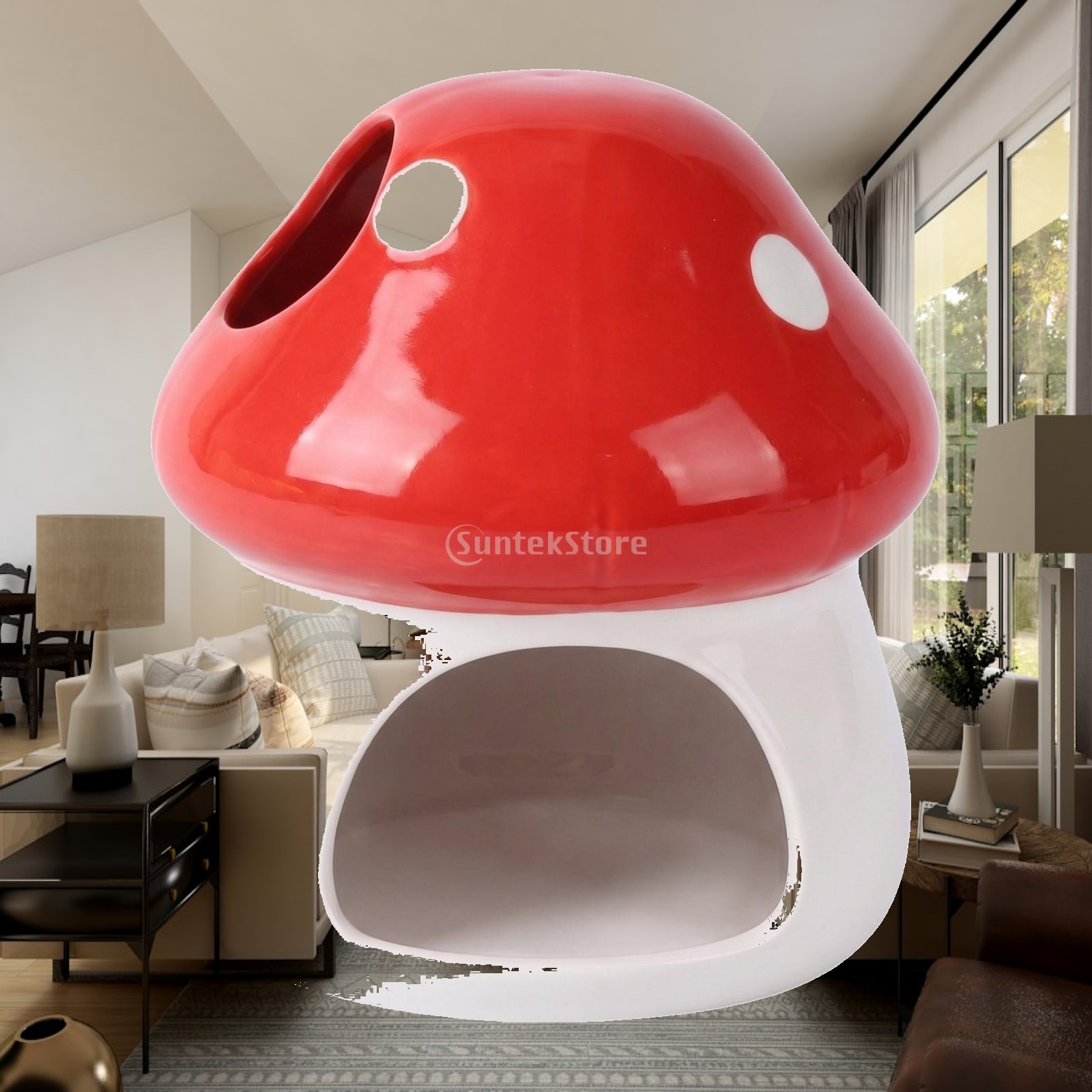 Hide Cave Ceramic - Rumah Keramik Hamster, Tempat Bersembunyi Hamster,