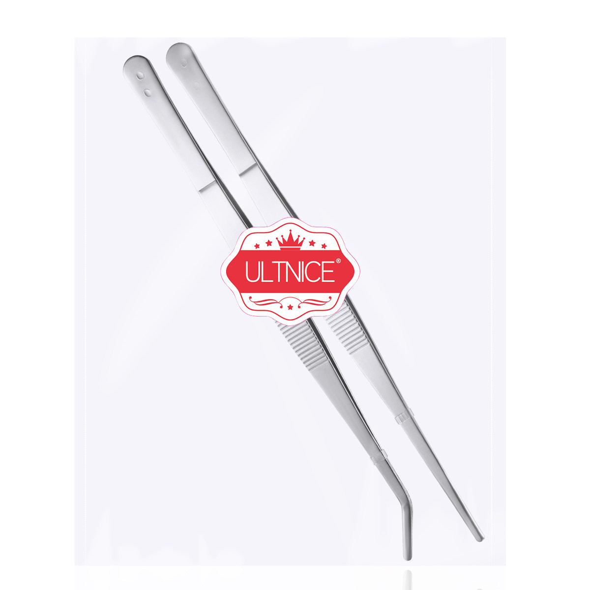 2 buah Pinset Stainless Steel  - Feeding Tong Stainless ulasan dan harga